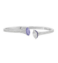 Twin Flame Bracelet ( Tanzanite )